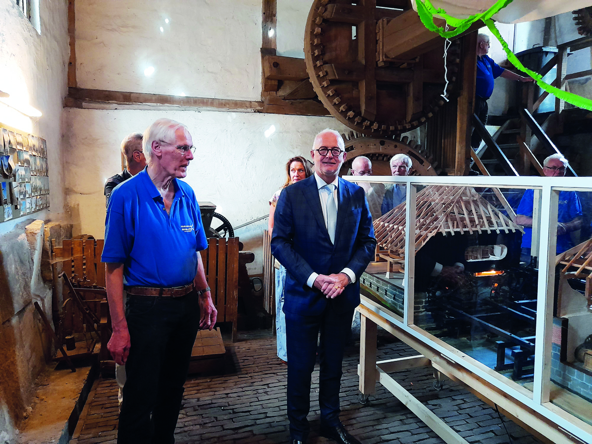 Maquette Oostendorper watermolen onthuld