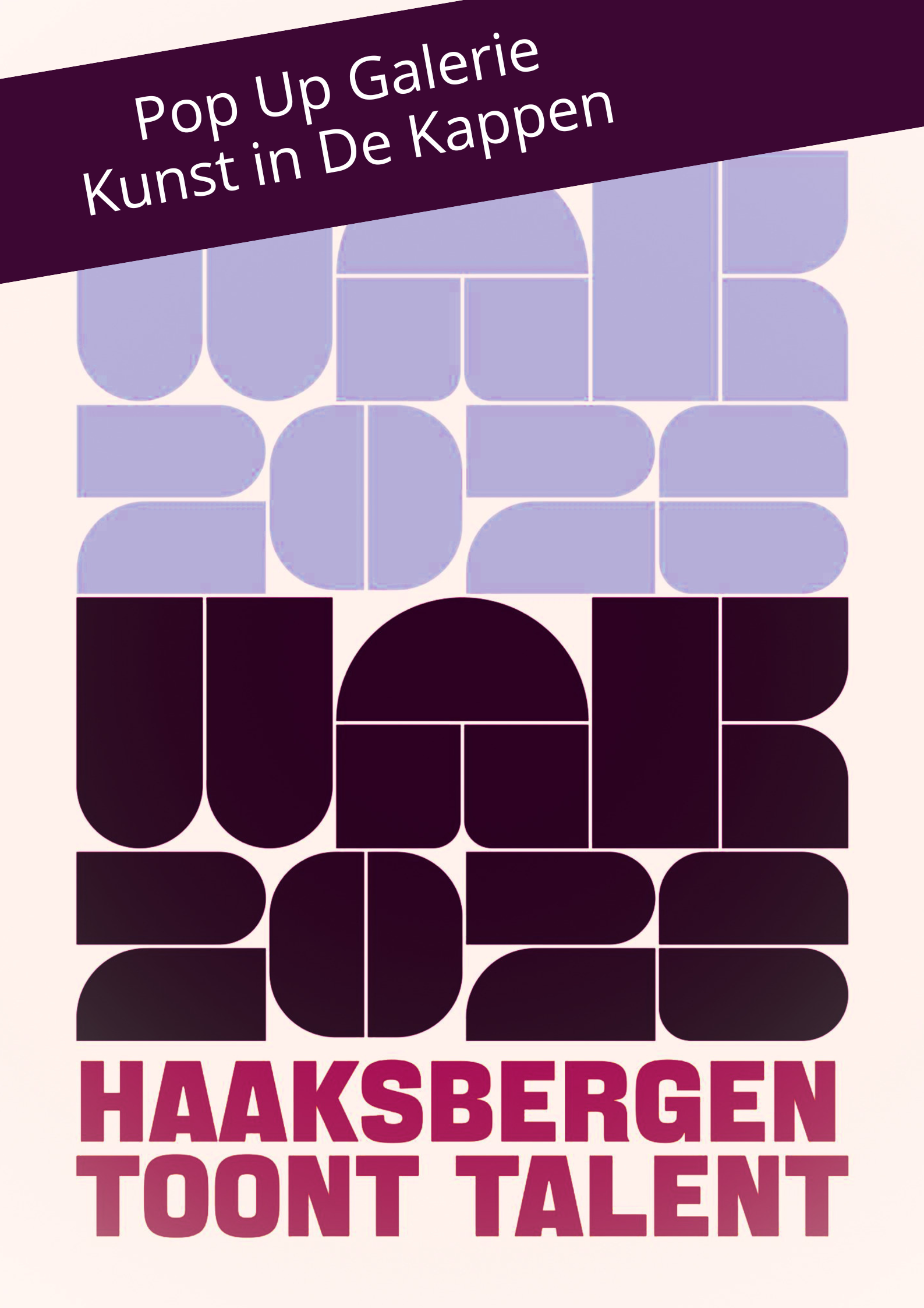 WAK-expositie Pop Up Galerie ''Kunst in De Kappen'' (31-05-26)